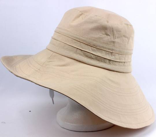 Lightweight cotton hat cream Style: HS/1663